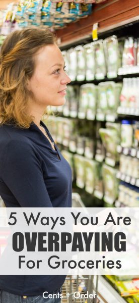 Are you being tricked into spending more on food? Five ways you think you are saving money-but are actually overpaying for groceries! Cut your grocery bill by watching for these pricing tricks at your store.