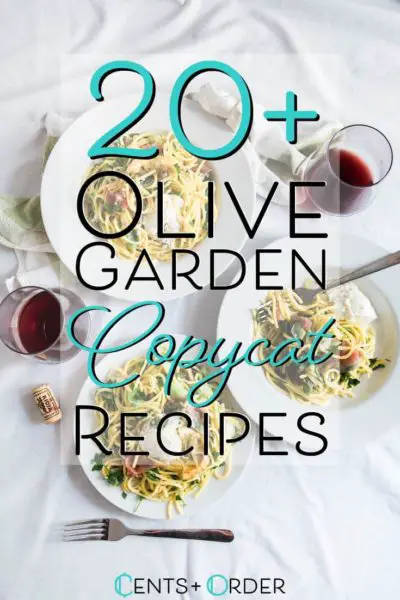 Olive garden copycat pinterest