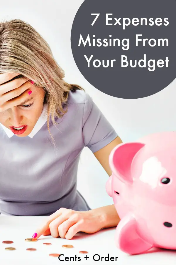 Now you can finally stick to your budget! Despite having a detailed budget, these missing expenses can wreck your budget. When you include these commonly forgotten expenses, you can get your finances under control.