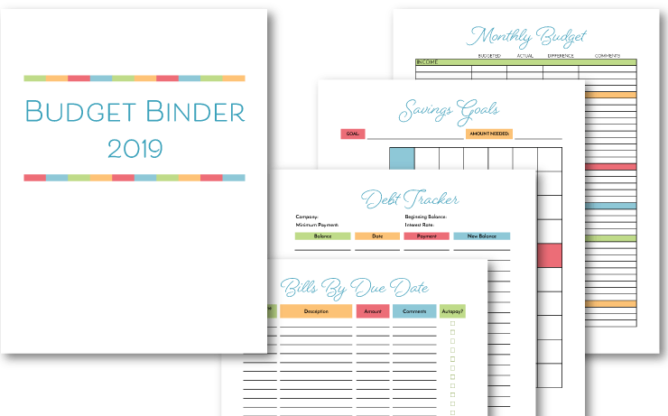 Budget Binder Printable How To Organize Your Finances