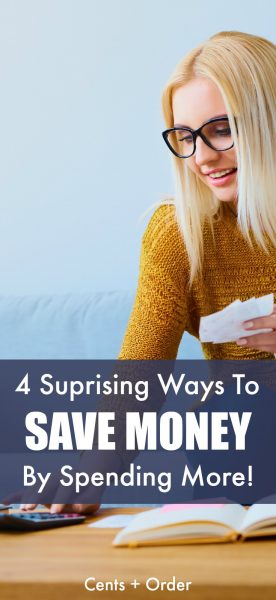 Spending more money can actually save you money! Don't miss these money saving tips to increase your net worth fast!