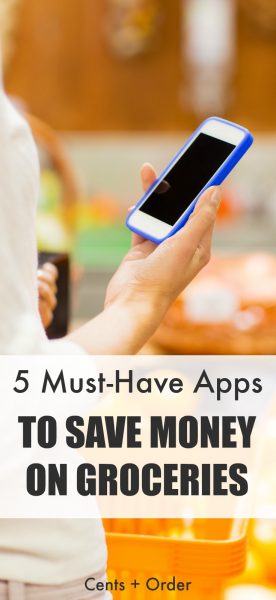 The best money saving apps for slashing your grocery bill! Don't miss this top 5 list of grocery rebate and coupon apps to cut your food costs!