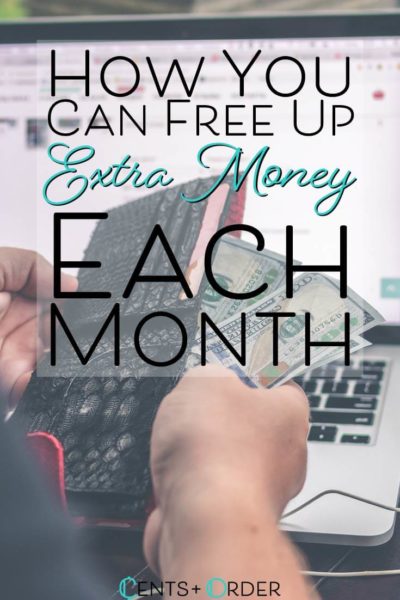 Free up money Pinterest