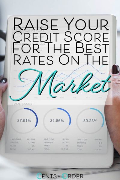 Raise credit score pinterest