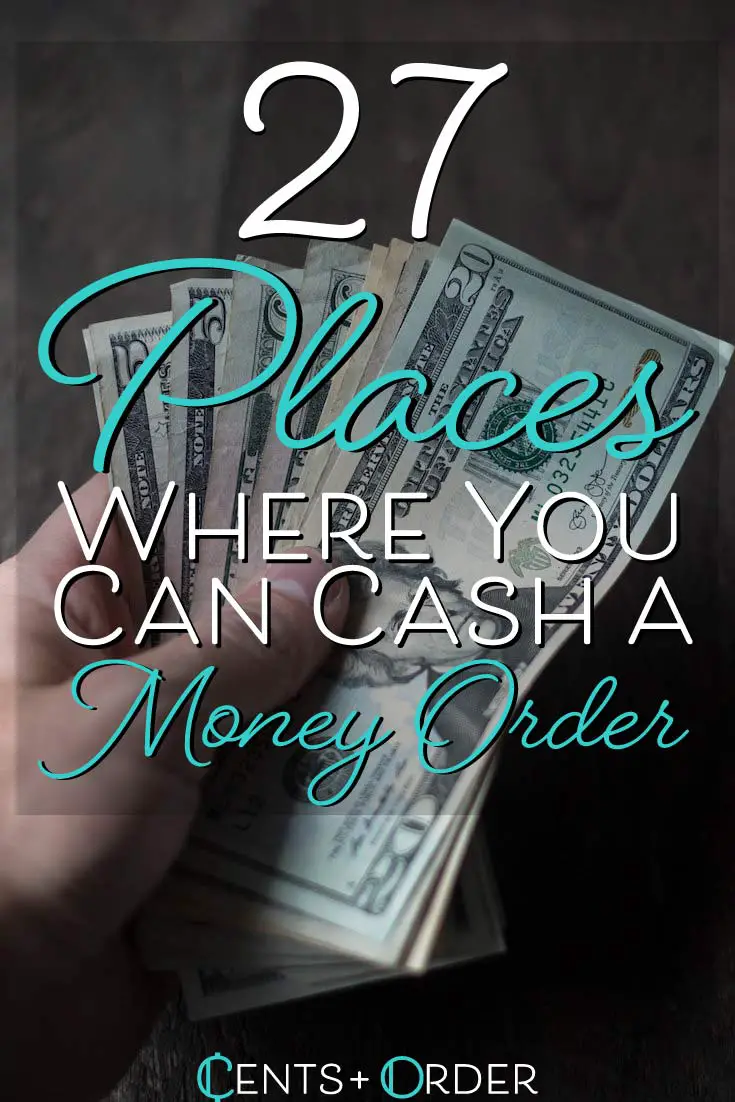 27 places where you can cash a money order near you